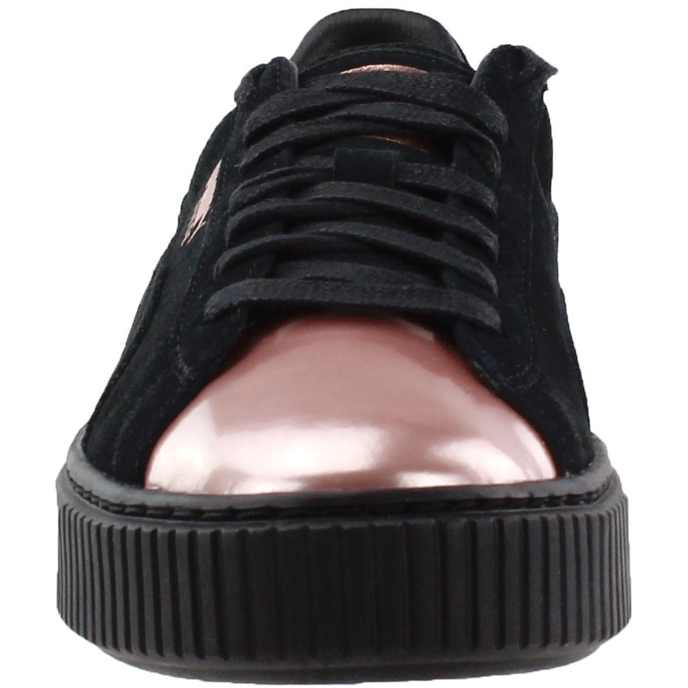 🆕 PUMA SUEDE PLATFORM "ROSE GOLD/BLACK" WMNS - Picture 5 of 7